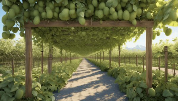 Fabriquer un palissage pour kiwi et optimiser leur culture