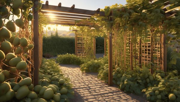 Quel support grimpant pour vos kiwis en jardin?