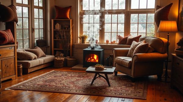 Top astuces pour une atmosphère cosy grâce à une cheminée vapeur d'eau