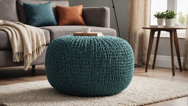 Pouf salon: ajoutez confort et style à votre intérieur