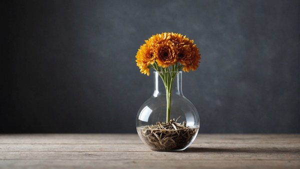 Décorez votre intérieur avec une ampoule fleur séchée