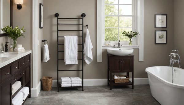 Choisir le meilleur porte-serviettes sur pied pour votre salle de bain