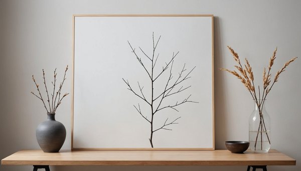 L'art du tableau minimaliste : simplicité et esthétique épurée